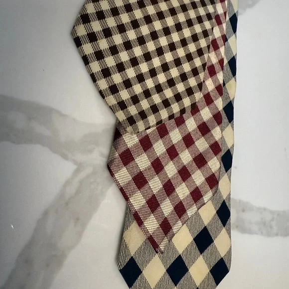 Set of 3 Polo by Ralph Lauren Silk Check Ties - Picture 7 of 8